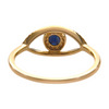 925 Sterling Silver Evil Eye Fidget Ring Silver Ring for Women
