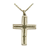 925 Sterling Silver Cross Pendant Necklace Christian Religious Jewelry