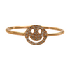 925 Sterling Silver Smile Ring Smiley face Signet Ring