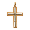 925 Sterling Silver Cross Pendant Necklace Christian Religious Jewelry