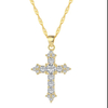 925 Sterling Silver Christian Faith Religious Jewelry Cross Necklaces For Women