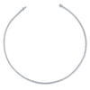 6.0ctw Round Lab Grown diamonds Four-Prong Tennis Necklace