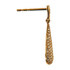Wholesale Trendy Tear Drop Gold Earrings vintage inspired stud earrings