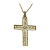 925 Sterling Silver Cross Pendant Necklace Christian Religious Jewelry
