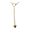 Wholesale Jewelries 925 Sterling Silver Hip Hop Jewelry Paperclip Chain Leopard Necklace