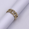 925 Sterling Silver Hip Hop Jewelry Cuban Ring
