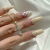 925 Sterling Silver Christian Faith Religious Jewelry Cross Necklaces For Women