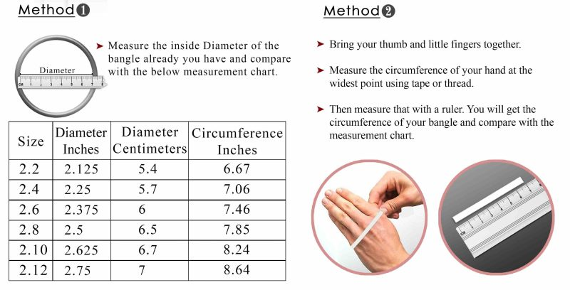 Bangle Sizes