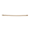 Karat Gold Diamond Cuban Link Chain Statement Bracelet