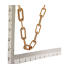Paperclip Necklace Sterling Silver Wholesale Hip Hop Jewelry Cuban Link Chain necklace 