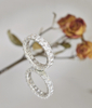925 Sterling Silver Cubic Zirconia Matrix Bands Emerald Cut Eternity Ring