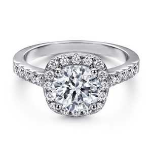 Wholesale Replica Jewelry Hola Ring 925 Sterling Silver Engagement Ring