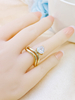 925 Sterling Silver 3.5 Carat Diamond Heart Shaped Solitaire Engagement Rings