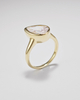 925 Sterling Silver 5 Carat Pear Cut Bezel Setting Engagement Ring