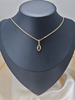 925 Sterling Silver Simulated Blue Sapphire with Diamonds Evil Eye Pendant