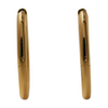 Gold Plated Huggie Earrings 925 Sterling Silver Hoop Earrings for Women