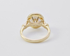 925 Sterling Silver 6 carat diamond ring Halo Solitaire Engagement Rings