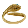 Bohemian jewelry Exquisite Gold Snake Wisdom Ring Fashion Jewelry