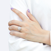 Wholesale Replica Jewelry Hola Ring 925 Sterling Silver Engagement Ring