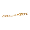 Eco-friendly K Gold Bracelet for Women Cuban Chain Evil Eye Bracelet