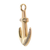925 Sterling Silver Hip Hop Jewelry Anchor Pendant