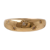Gypsy Ring Sterling Silver 18K Yellow Gold Plated Ring