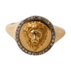 925 Sterling Silver Hip Hop Jewelry Lion Ring
