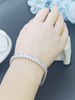 925 Sterling Silver 6x4mm Cubic Zirconia Jewelry Oval Tennis Bracelet