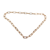 Paperclip Necklace Sterling Silver Wholesale Hip Hop Jewelry Cuban Link Chain necklace 