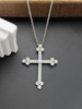Religious Jewelry for Women 925 Sterling Silver Cross Pendant Necklace