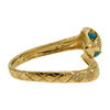 Bohemian jewelry Exquisite Gold Snake Wisdom Ring Fashion Jewelry