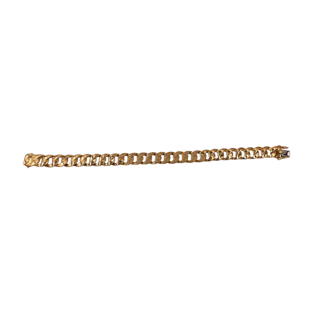 925 Sterling Silver Cuban Link Chain Bracelet