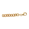 Eco-friendly K Gold Bracelet for Women Cuban Chain Evil Eye Bracelet