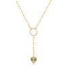 Wholesale Jewelries 925 Sterling Silver Hip Hop Jewelry Paperclip Chain Leopard Necklace